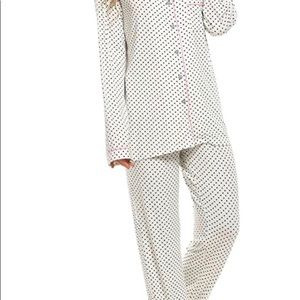 Long Sleeve Women’s Button Down Soft Pajama Lounge